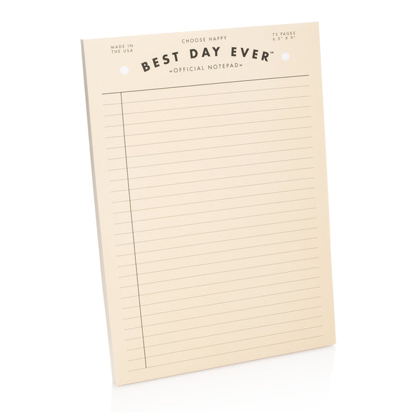 Official Best Day Ever Notepad