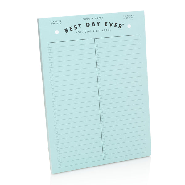 Blue Notepad Listmaker